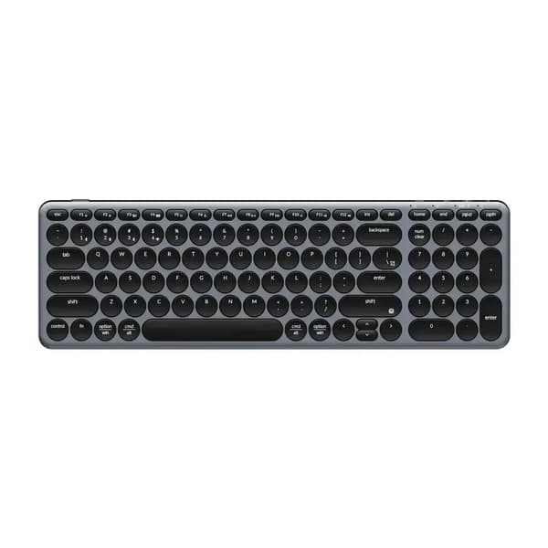Keychron B4 Pro Ultra-Slim trådløst membrantastatur rumgrå