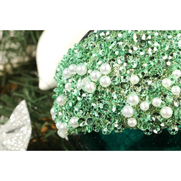 3 glitterpallon setti