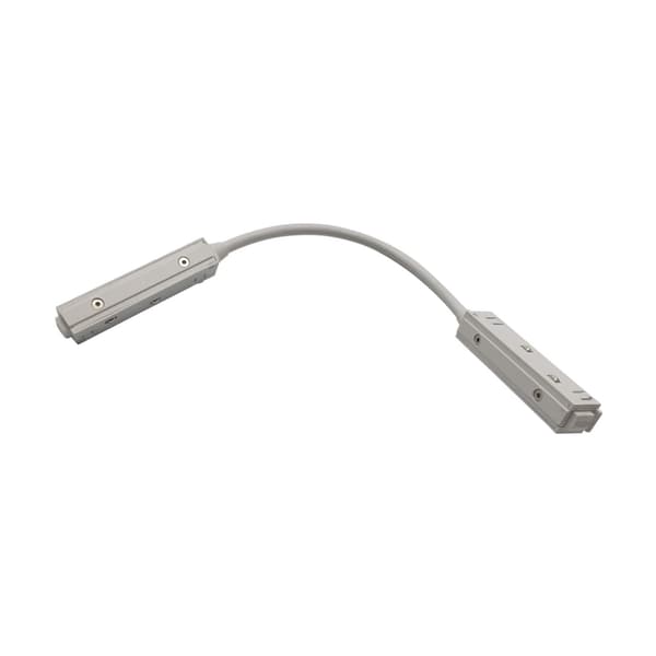 Hvid vinkelstik til SMART TRACK 48V magnetiske skinner