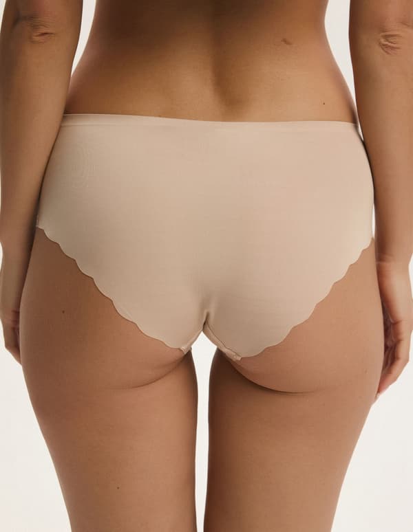 POLA Högmidjade Trosor 2-pack Esotiq | Beige L