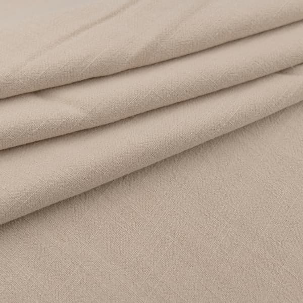 Palermo hørstof, lys beige farve