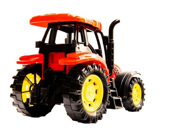 Traktor med friktionsdrev