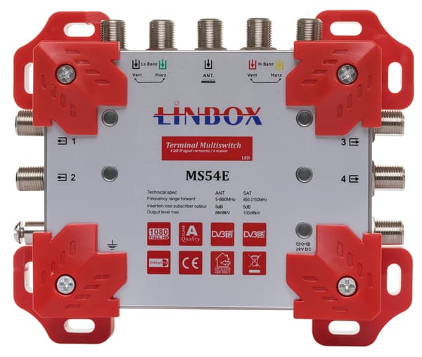 MULTIBRYTARE 5 INGÅNGAR 4 UTÅNGAR LINBOX 5X4 5/4
