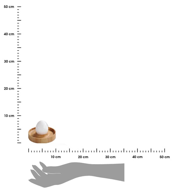 Sæt med 4 æggebægre