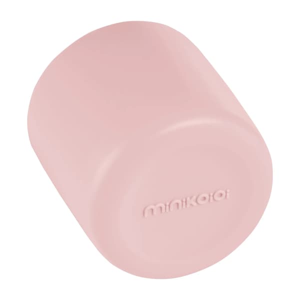 Silikonmugg för barn 180 ml 6m+ MinikOiOi Rosa