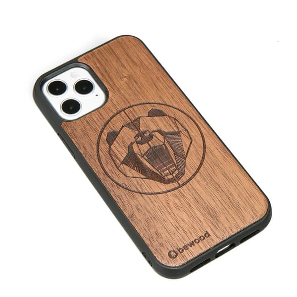 Träskal till iPhone 12 / 12 Pro MERBAU BEAR