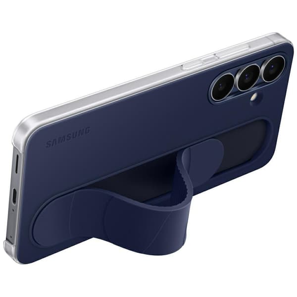 Samsung Standing Grip Cover til Galaxy S25 FE Mørkeblå