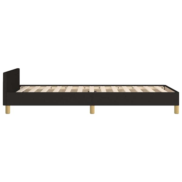 vidaXL sengestel uden madras sort 90x200 cm stof