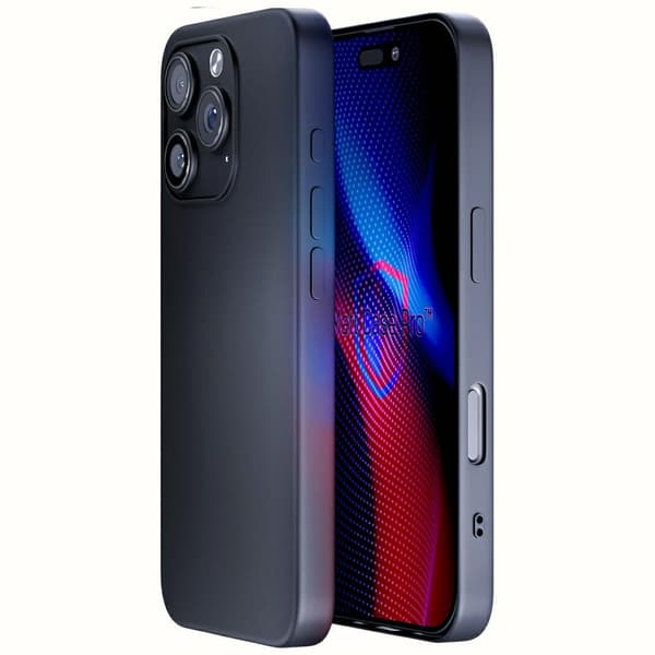 3MK Matt Case Pro iPhone 16 Prolle, musta