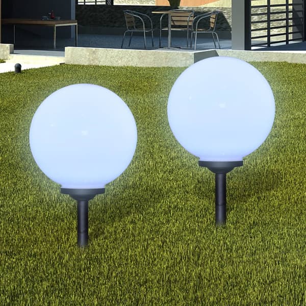 vidaXL Polkuvalot, 4 kpl, LED, 30 cm, piikeillä