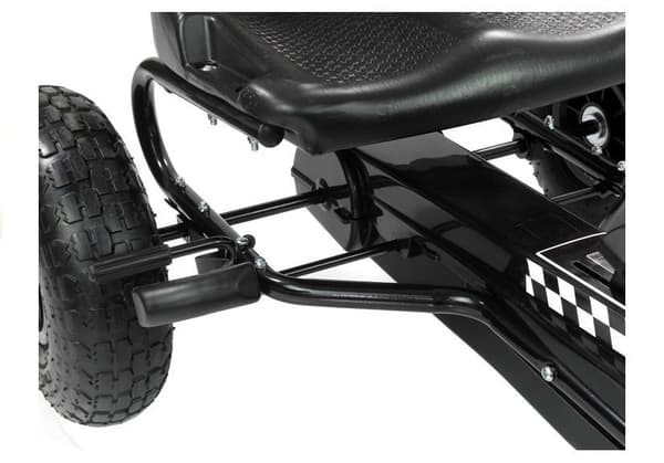 Go-kart musta A-15 ilmarenkaat