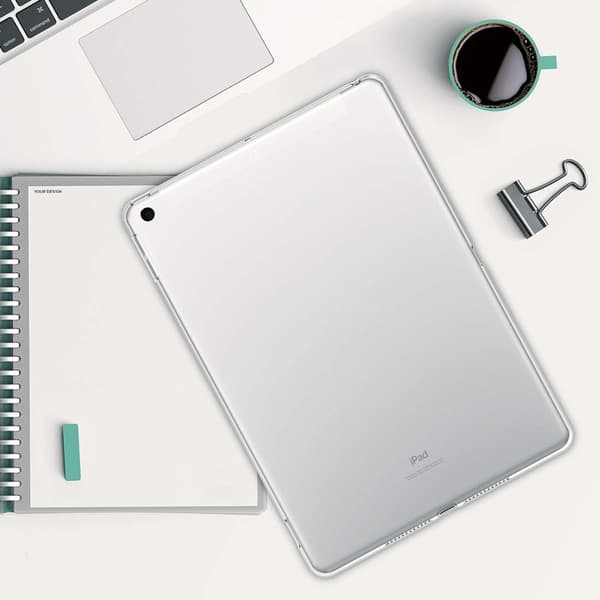 Fodral för iPad 10.2" 2021/2020/2019 (9:e/8:e/7:e generationen), silikon, transparent