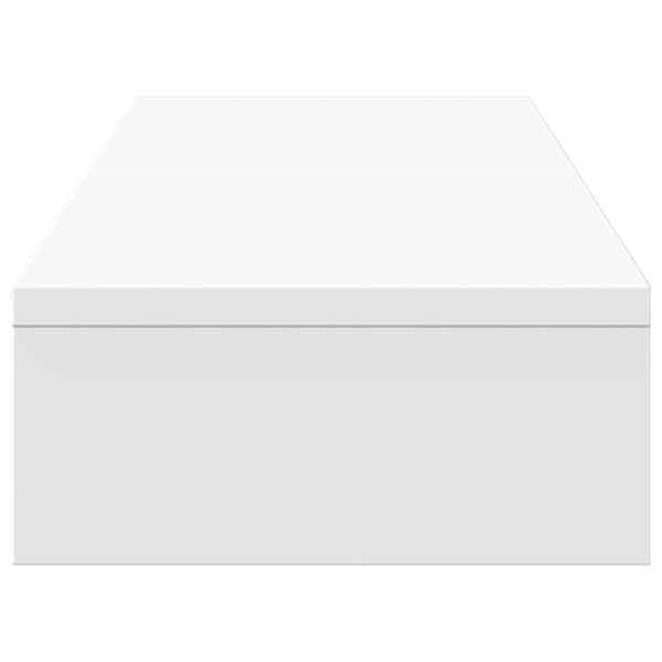 vidaXL Justerbart skärmstativ vit 80x24x10,5 cm