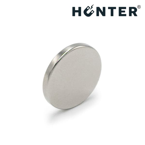Hunter neodymmagneter cylinder 20x2,5 mm stærk, rund skive