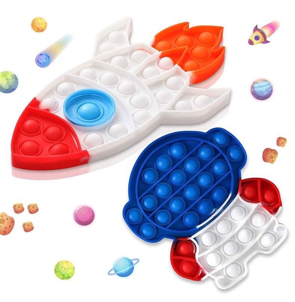 Pop It Fidget Anti-Stress Sensorisk Spilplads