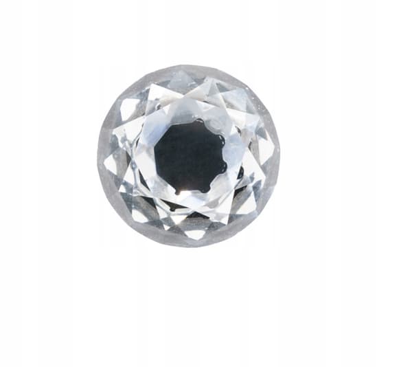 KRYSTAL MØBELDKNOP 30mm SORT sort AKS moderne
