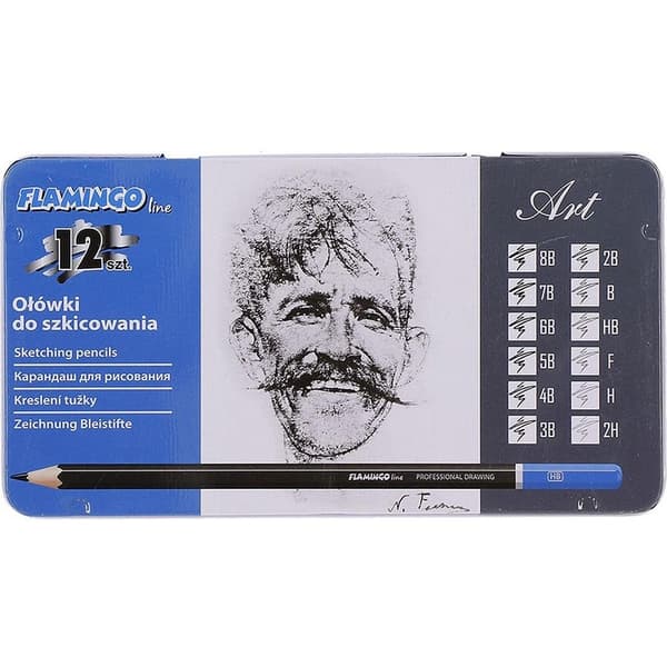 Luonnostelukynä 8B-2H 12 kpl