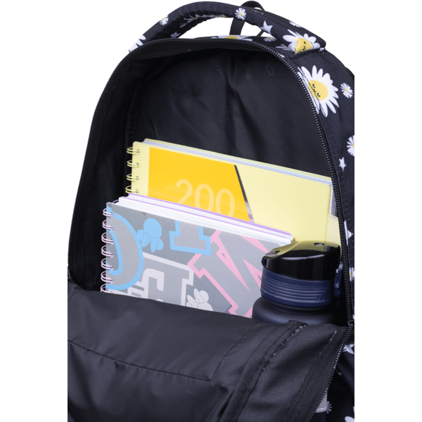 Base Plus Daisy svart CoolPack ungdomsryggsäck,