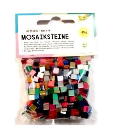 Glänsande stenar 5x5mm 700st