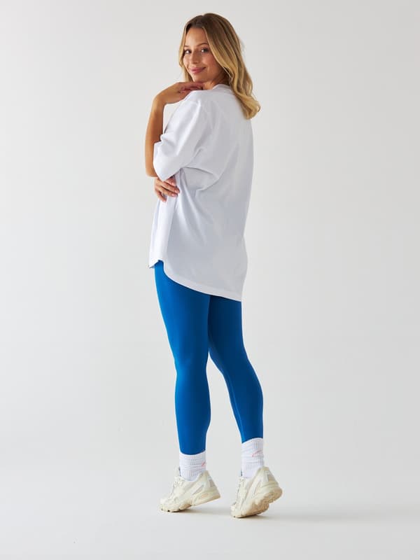 T-shirt i min pilates-æra - Blå