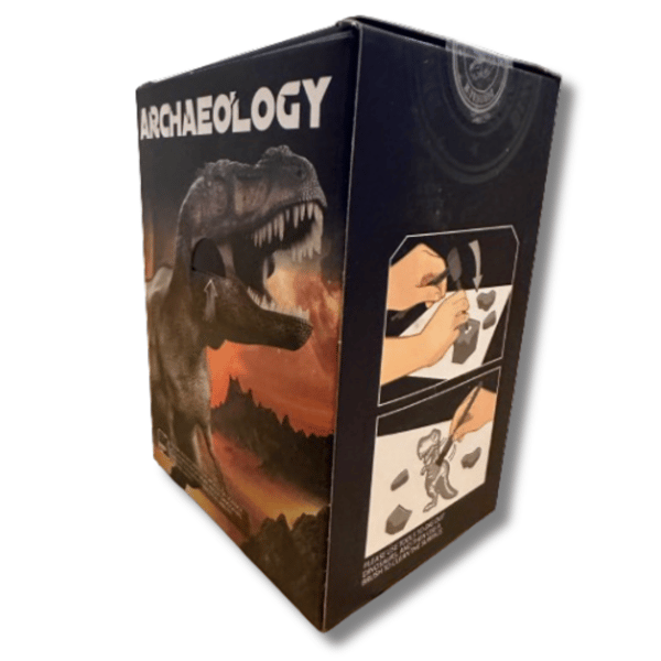 DINOSAURÆG FOSSIL 6 MØNSTRE