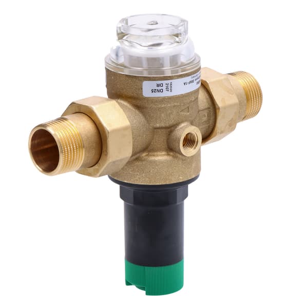Tryckregulator, med kopplingar, 2,5 cm