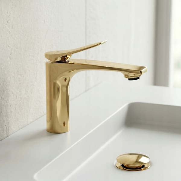 Vision Gold Gloss lav bordvaskarmatur