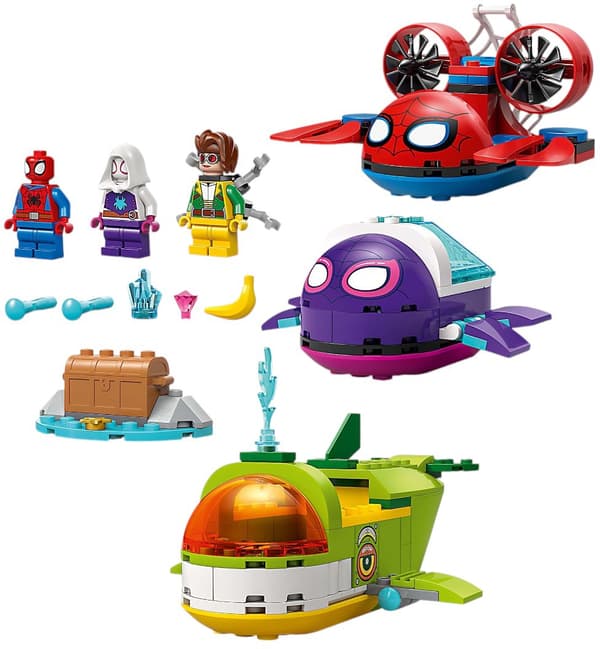 Lego Spidey: Undervandsfartøjer 154-delt sæt (11207)
