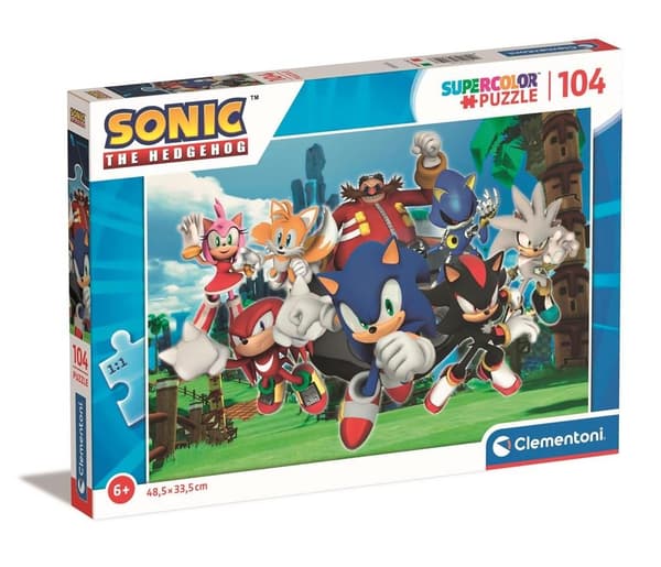 Puslespil 104 Super Farve Sonic