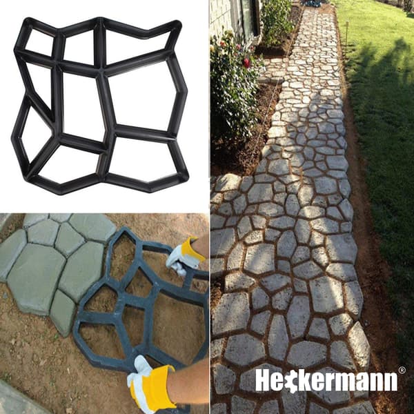 Belægningsstensform 35x35cm Heckermann 201115