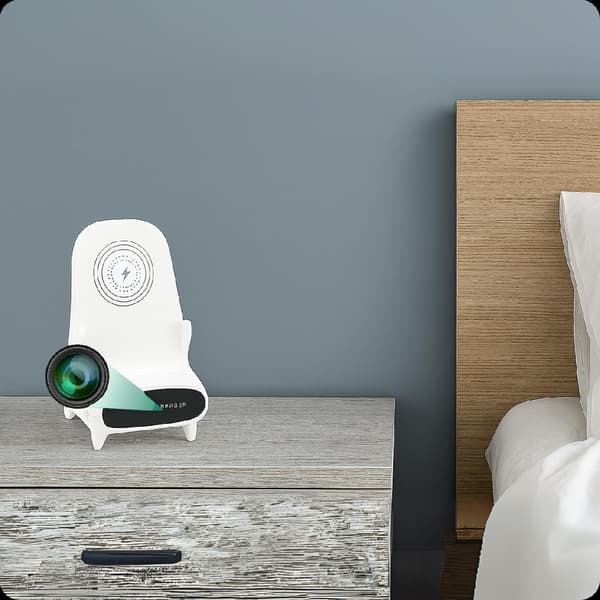 Minikamera i oplader WCC04 WiFi
