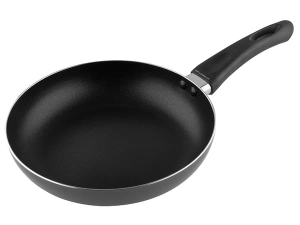 ALUMINIUM BLÅBÆR STEGEPANDE 22CM V.2