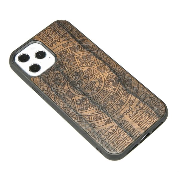 Træetui til iPhone 12 Pro Max AZTEC KALENDER ZIRICOTE