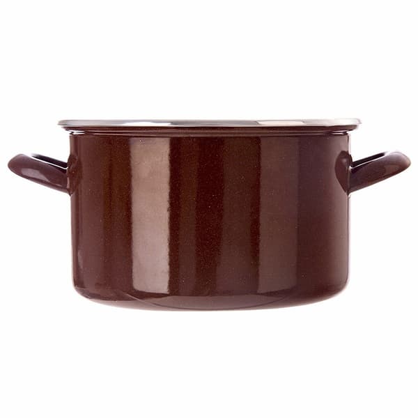 BRUN emaljegryde 20 cm, 3 l
