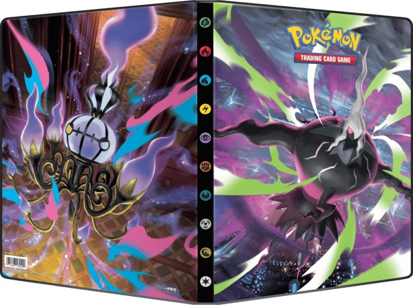 Ultra-Pro-korttialbumi: Pokémon - Mega Evolution - Pitch Black - 9-taskuinen portfolio