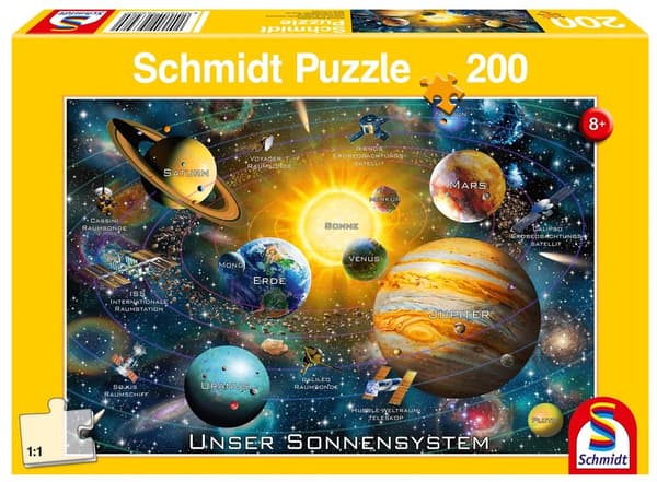 Puslespil 200 Solsystemet G3