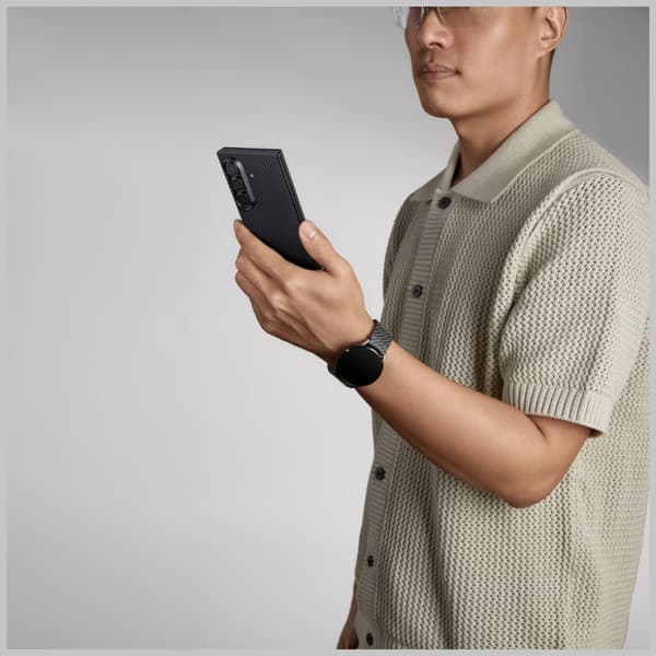 PITAKA Ultratyndt MagSafe-cover til Galaxy Z Fold7 Sort og Grå