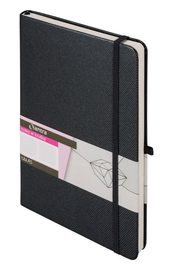 Rubi Graphite ANTRA A5 Grid Notesbog