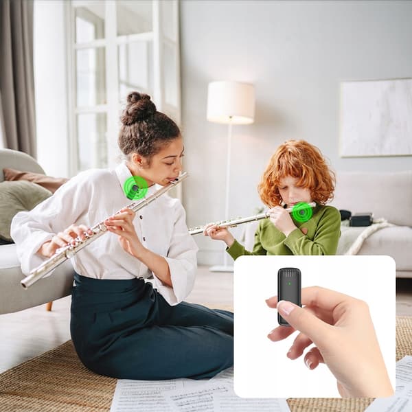 Zenwire J13 trådlös USB-C Bluetooth-kondensatormikrofon