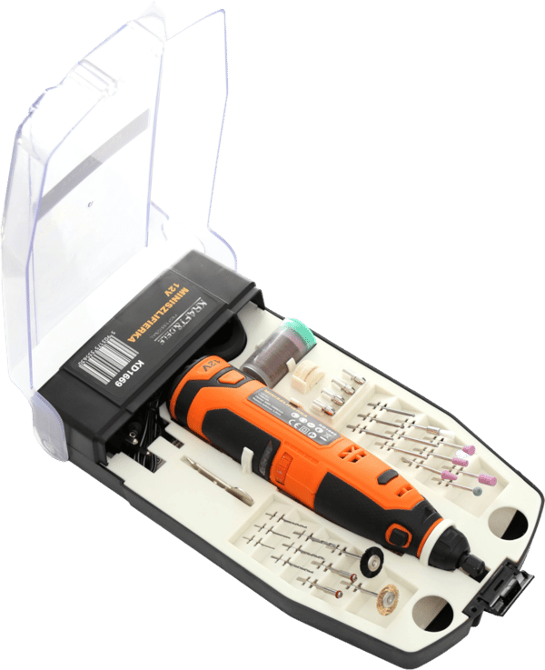 Mini-sliber 12V + tilbehør KD1669