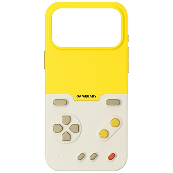GAMEBABY Etui med Controller til iPhone 17 Pro Gul