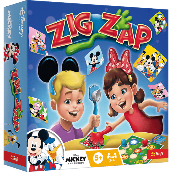 Zig Zap Disney Trefl 02438 Arcade-peli