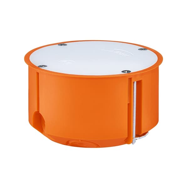 Gipsforsænket dåse, med skruer, orange P 70f