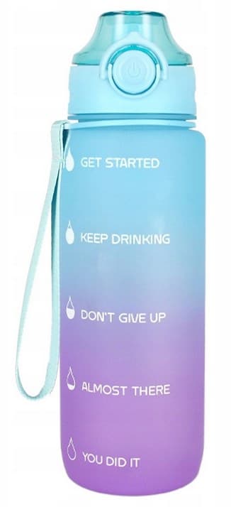 FLASKA 750ML VIOLETT-BLÅ STK PB 7378