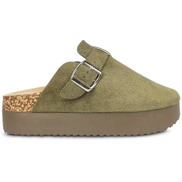 Damplatåflip-flops Gröna Nores 38
