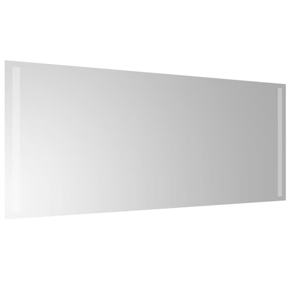 vidaXL Badrumsspegel med LED, 40x100 cm