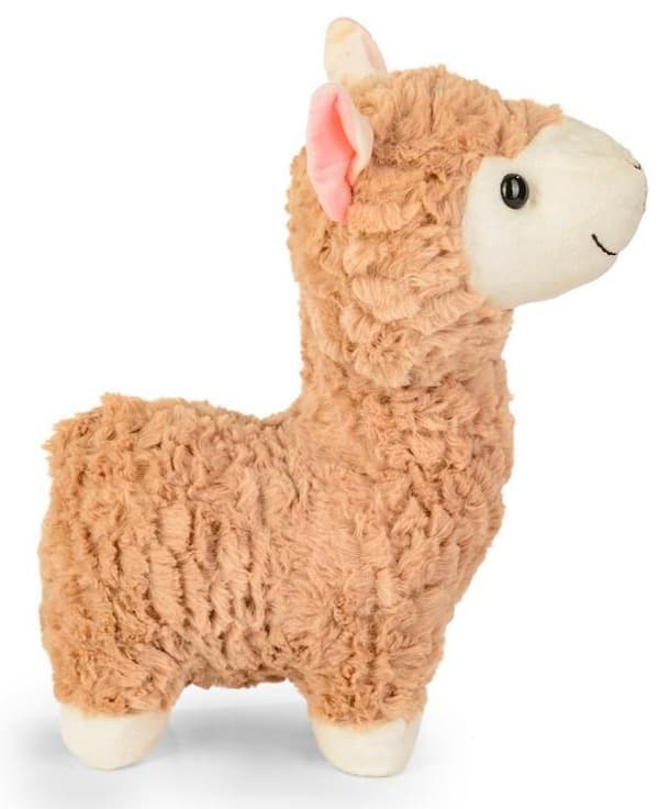 Lama 35 cm brun