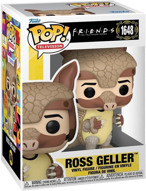 Funko Pop Television: Venner - Ross Geller figur 9 cm