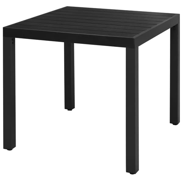 vidaXL 5-delt rattan PVC havemøbelsæt, sort