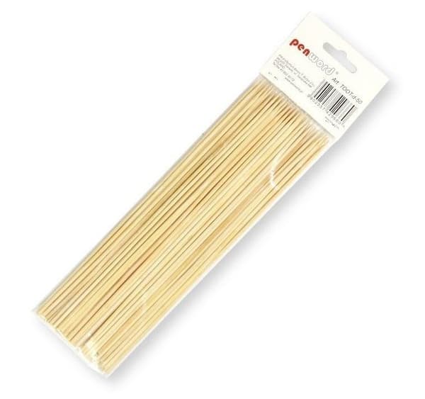 Træpinde lange 250 mm 50 stk.